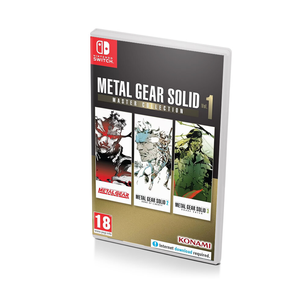 Metal Gear Solid Master Collection Vol 1 [Nintendo Switch английская версия]