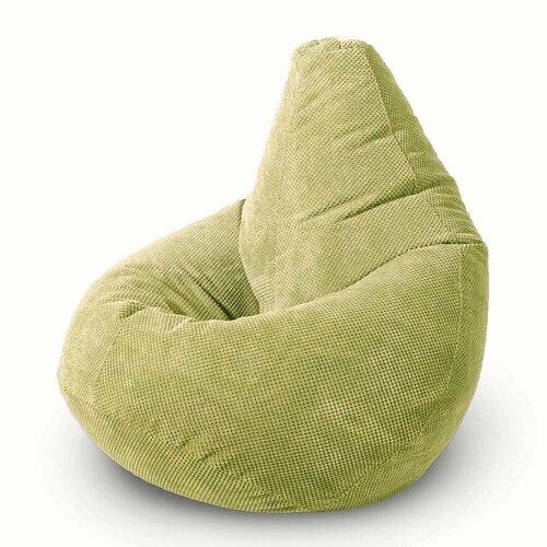 Bean Joy кресло-мешок Груша, размер ХXXL, мебельный велюр, салатовый