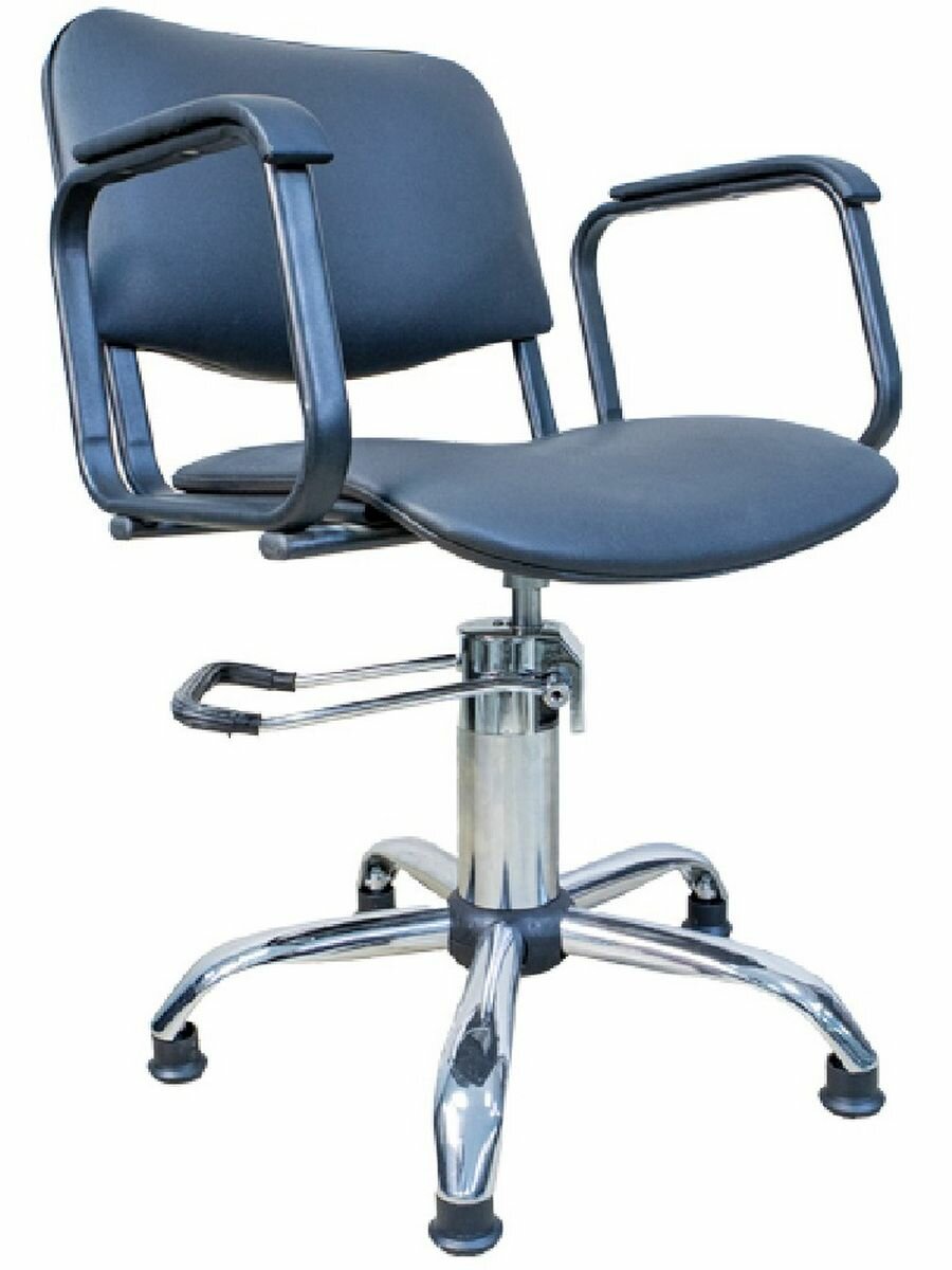 Кресло парикмахерское контакт гидравлика пятилучие — фото 1