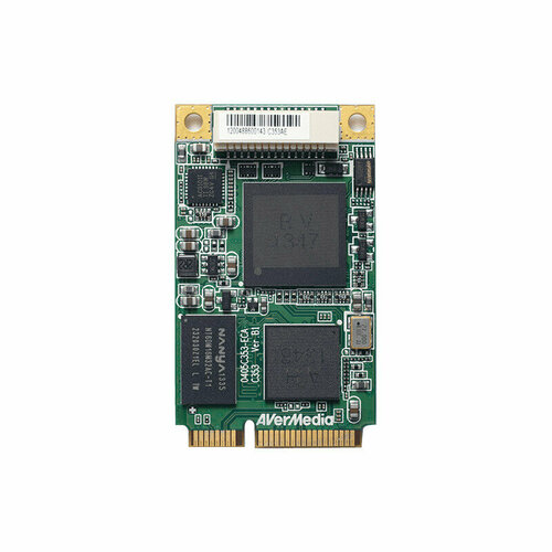 карта захвата avermedia 4k hdmi 2 0 pcie frame grabber ce511 hn Карта захвата видео AVerMedia DarkCrystal HD Capture Mini-PCIe C353 (HDMI кабель в комплекте)