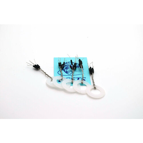 Стопор для поплавка черный цилиндр S