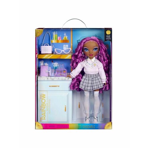 Кукла Rainbow High New Friends Lilac Lane Фиолетовая 501930