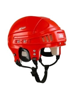 Шлем игрока хоккейный красный MWP L