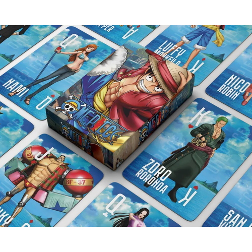 игральные карты большой раскол ламинированные Игральные карты One Piece (Большой куш) 2.0