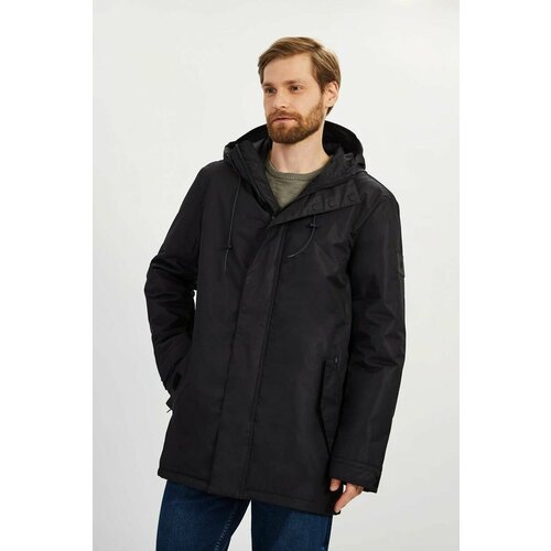 фото Парка baon, размер 46, черный