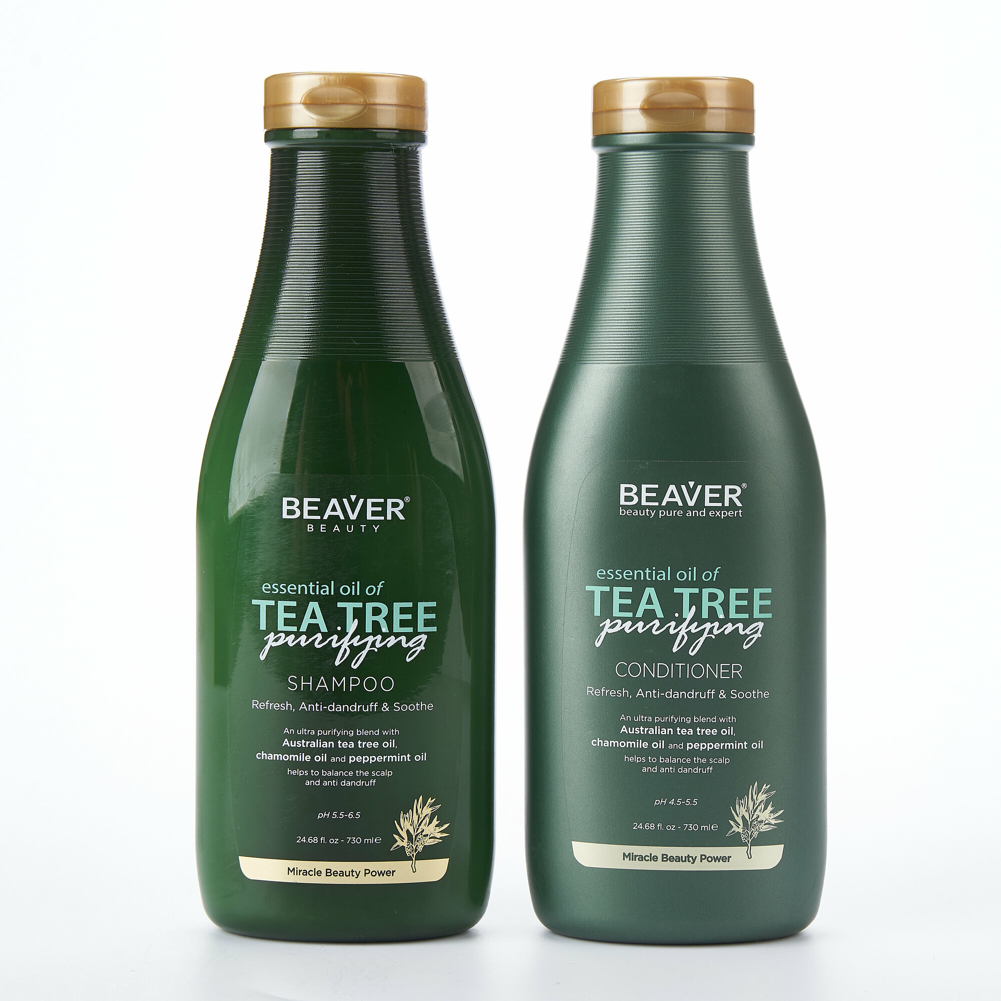 фото Набор для ухода за сухими волосами Beaver с маслом Марулы