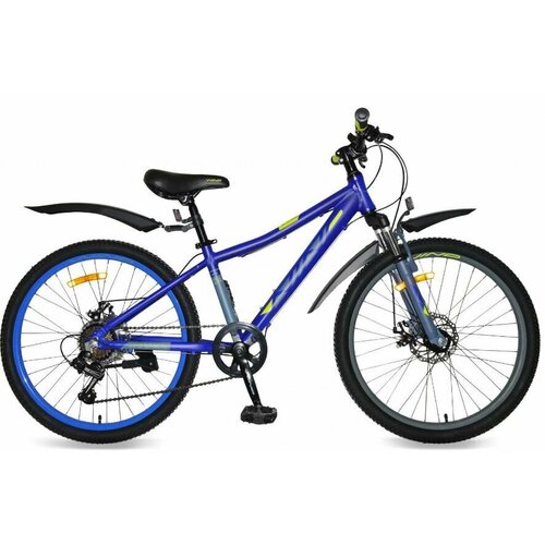 Велосипед горный WIND ReFlex 24 рама 135 07-spd синий 2639000₽
