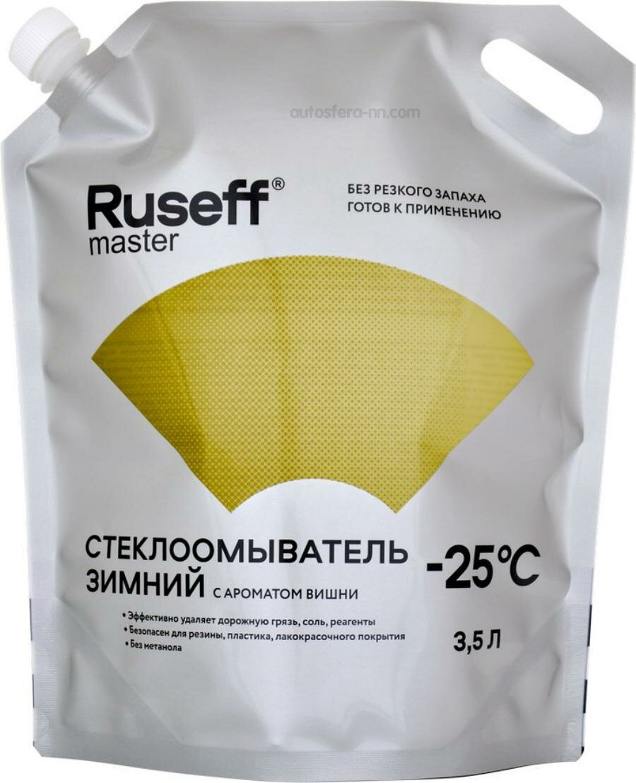 RUSEFF 15200M Зимняя жидк. д/омыв. стекла -25С (3,5л) RUSEFF 15200M