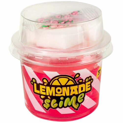 Слайм Slime Lemonade розовый