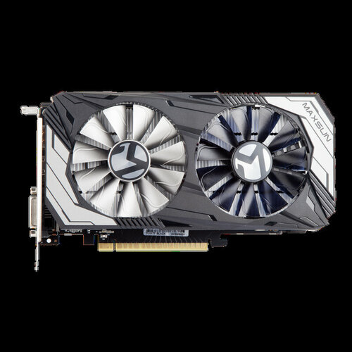 Видеокарта MAXSUN GeForce GTX1650 (4Гб, GDDR6,128bit, HDMI, DP GTX1650 terminator 4GD6)