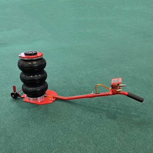 Домкрат Пневматический Подкатной Надувной 3- 3.5 т, 6-12 bar, телескоп внутри