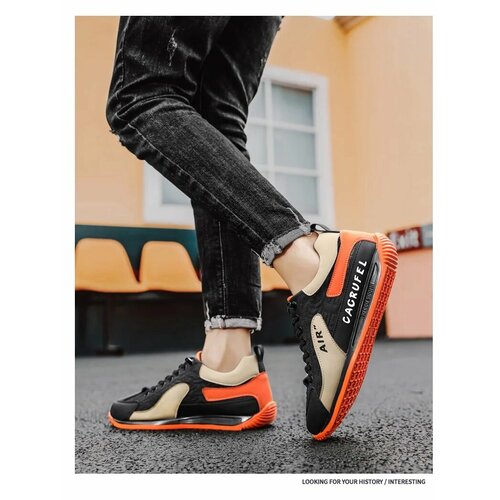 Кроссовки Wangdu County Qian Zun Trade, размер 43, черный 2021 мужская обувь для футбола детская нескользящая тренировочная футбольная обувь дышащая удобная спортивная обувь кроссовки унисекс