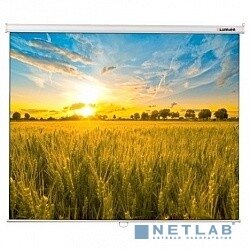 LUMIEN Экраны LUMIEN LUMIEN Eco Picture LEP-100103 200х200 см, Matte White восьмигранный корпус, возможность потолочн./настенного крепления, уровень в комплекте 1:1