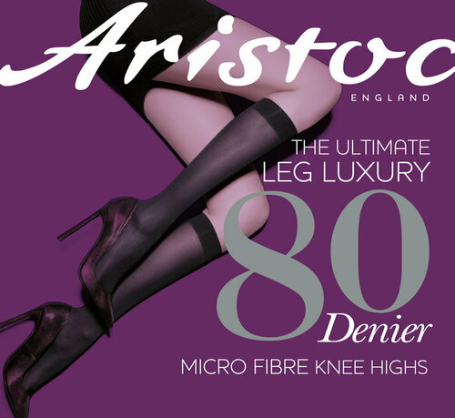 Гольфы  Aristoc, 80 den, размер one size, черный