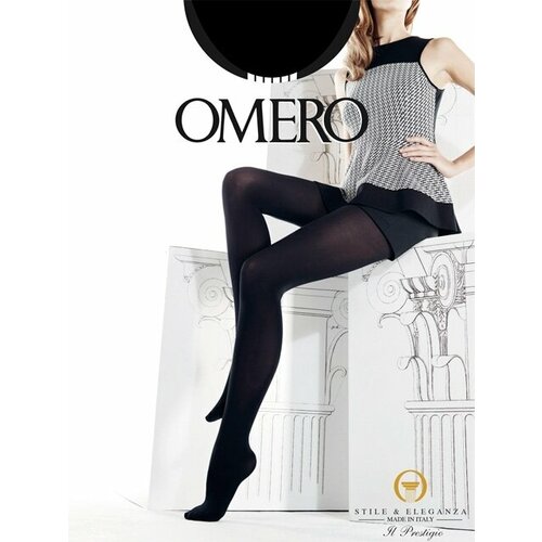 фото Колготки omero, 50 den, размер 4, черный