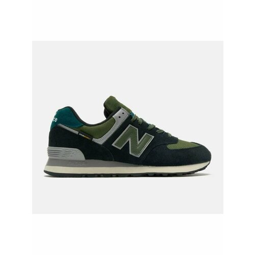 фото Кроссовки new balance, размер 42,5, черный, зеленый