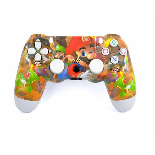 Беспроводной Bluetooth ДжойстикГеймпадКонтроллер для консолиприставки PS4 Mario Luigi 139900₽