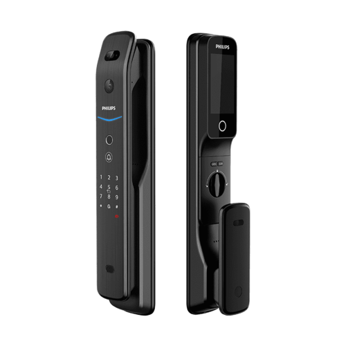 Смарт замок Philips EasyKey DDL709-FVP с технологией распознавания лица и видеоглазком цвет черный 118800₽