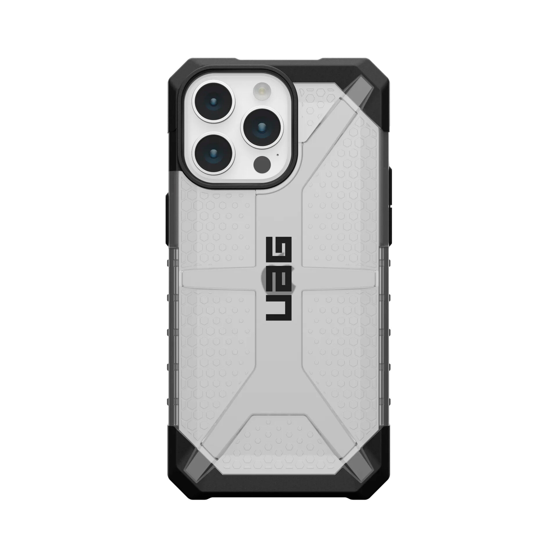 Чехол UAG Plasma для iPhone 15 Pro Max, прозрачный/матовый лёд