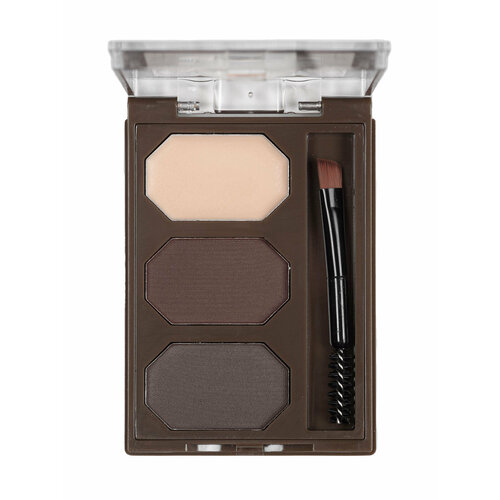 Тени для бровей 2-х цветные база 190₽