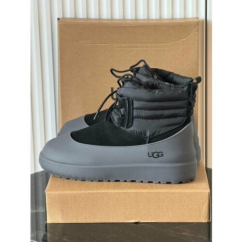 Угги UGG угги-галоши, размер 38, серый, черный