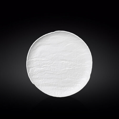 Тарелка круглая WL-661525/A (23см) белый камень