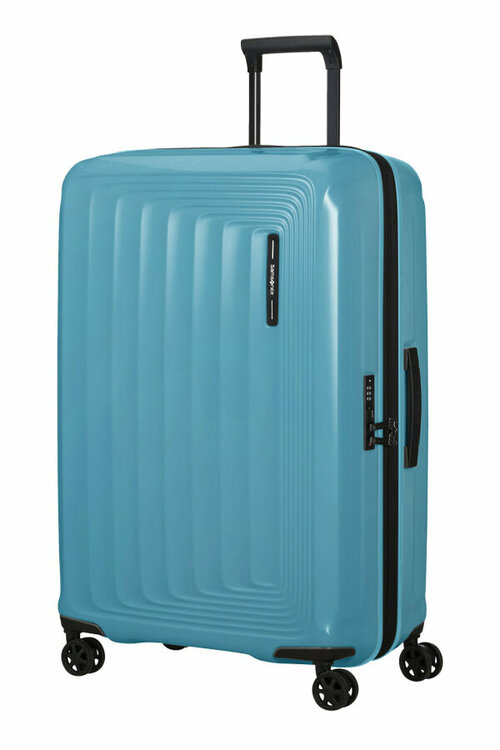 Чемодан Samsonite, 110 л, размер L, голубой