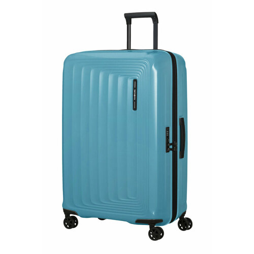 Чемодан Samsonite, 110 л, размер L, голубой