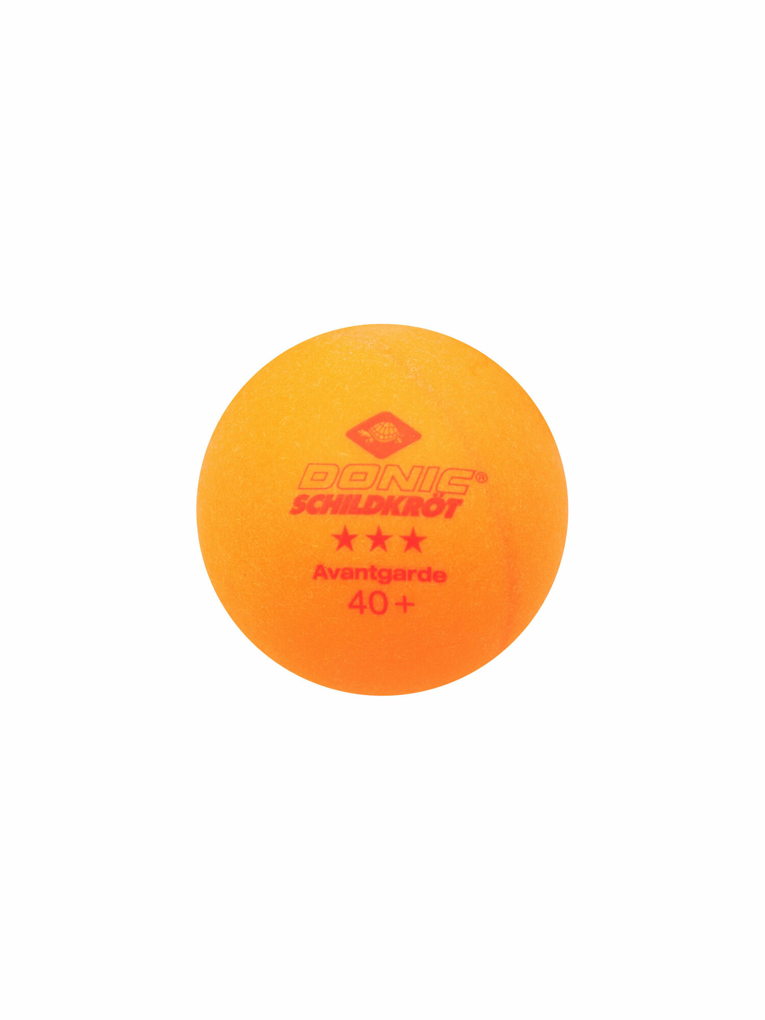 Мячи для настольного тенниса DONIC-Schildkrot Avantgarde 3*** 40+ оранж. 3 шт.