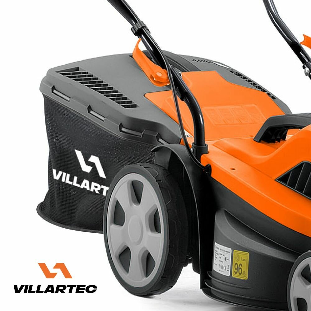 Газонокосилка электрическая VILLARTEC ME1840 / 1800 Вт - фотография № 9