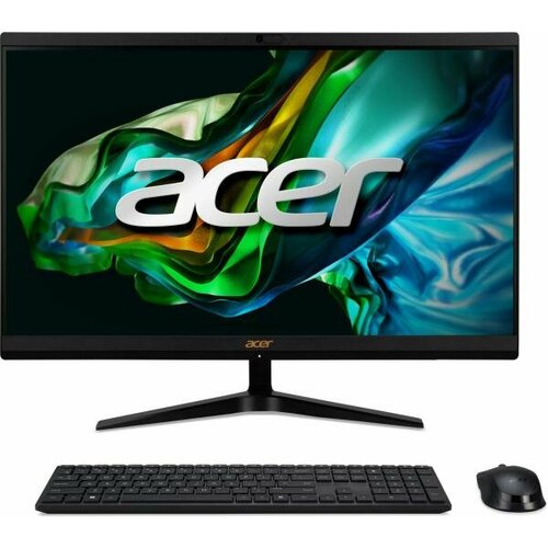 Моноблок 23.8 Acer Aspire C24-1800 1920 x 1080 Intel Core i3-1315U 8Gb SSD 512 Gb Intel Iris Xe Graphics DOS черный DQ. BKLCD.003 DQ. BKLCD.003