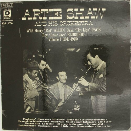 Виниловая пластинка Арти Шоу Его оркестр - Том 1 (1941-194