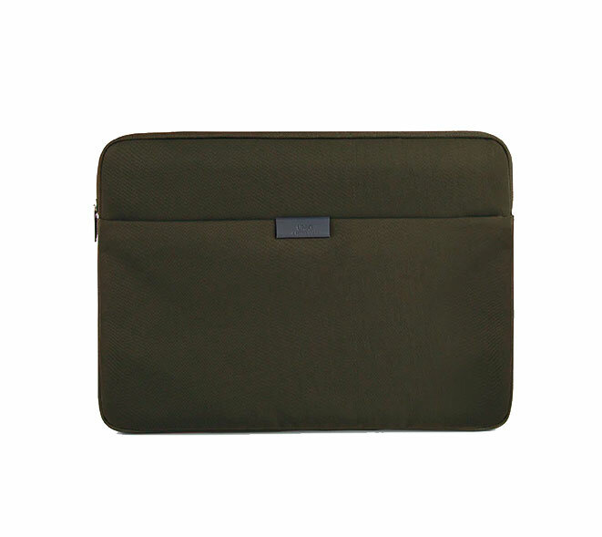 Чехол Uniq Bergen для ноубуков 14 Nylon Laptop sleeve оливково-зеленый