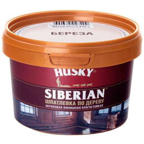 Шпатлевка финишная акриловая HUSKY Siberian береза 0,8 кг