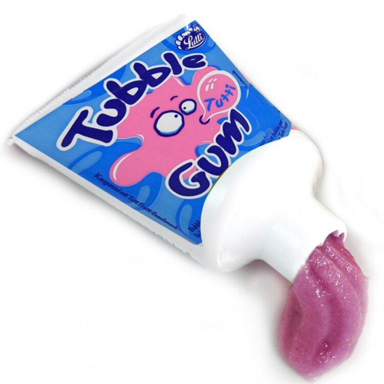Жевательная резинка Tubble Gum "Tutti Frutti" Amgum - фото №2