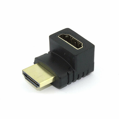 Удлинитель HDMI папа-мама (угловой вверх)