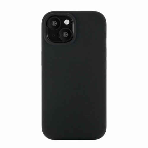 Чехол-накладка uBear Touch Mag Case для смартфона Apple iPhone 15, черный чехол для смартфона ubear touch mag case iphone 15 pro max magsafe силикон серый