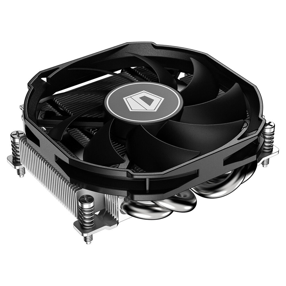 Кулер ID-Cooling AM5/AM4 низкопрофильный высота 30mm (TDP 100W, PWM, 4 тепл.трубки прямого контакта, FAN 92mm) BOX - фото №6