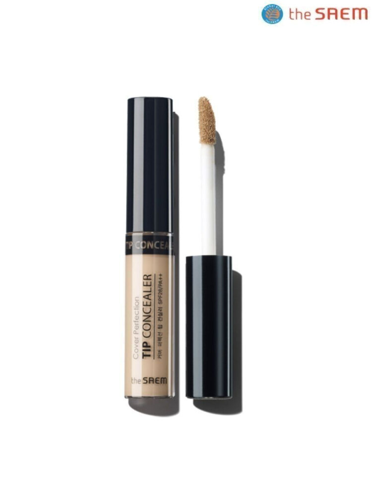 The Saem Консилер для маскировки недостатков кожи Cover Perfection Tip Concealer 1.5 Natural Beige, 6,5 гр.