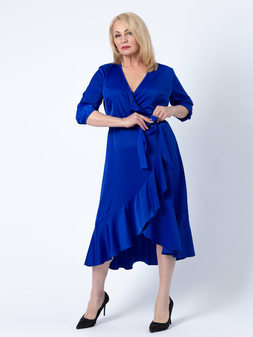Платье размер 48, синий