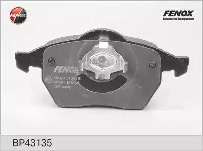 Колодки тормозные дисковые для AUDI TT (8N3) 1.8 T FENOX BP43135