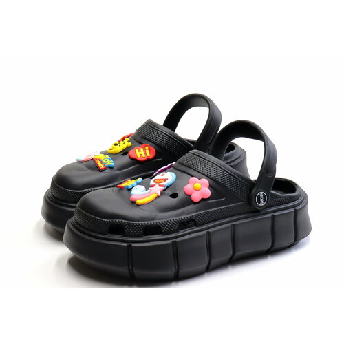 фото Сабо mergemax, размер 35/36, черный