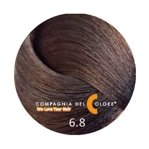 COMPAGNIA DEL COLORE краска для волос 100 МЛ 6.8