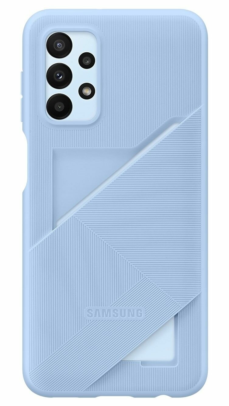Накладка Samsung Card Slot Cover для Samsung Galaxy A23 A235 EF-OA235TLEGRU голубая