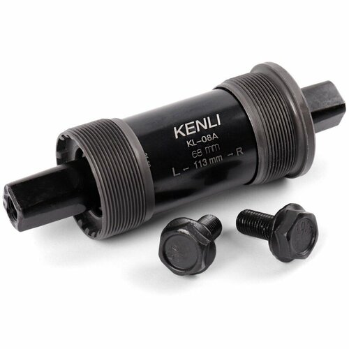 фото Каретка картриджная, bsa под квадрат, резьбовая, 68/113 мм, б/болтов, подшипники промышленные, kl-08a(1) kenli