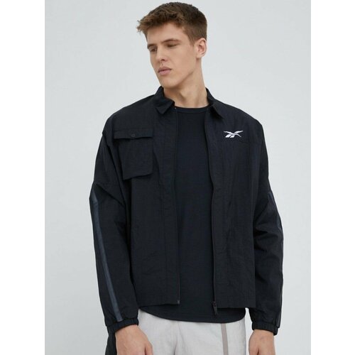 Куртка Reebok, размер S, черный куртка рубашка heresy london warden jacket размер s серый