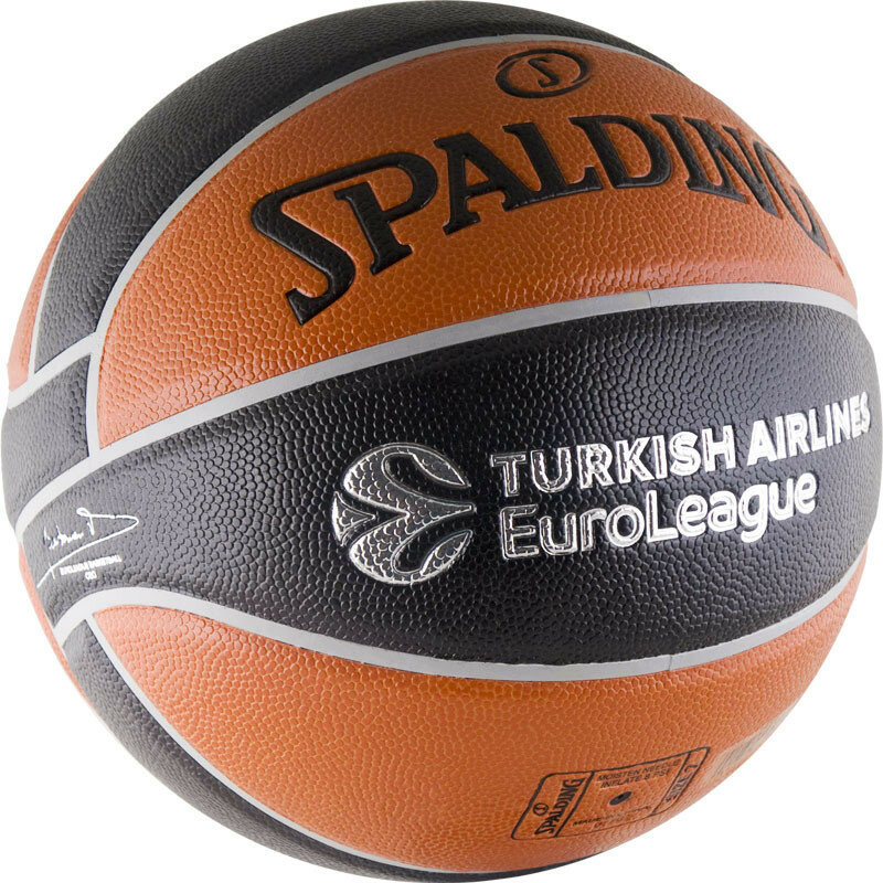 Мяч баскетбольный SPALDING TF-500 Euroleague р.7