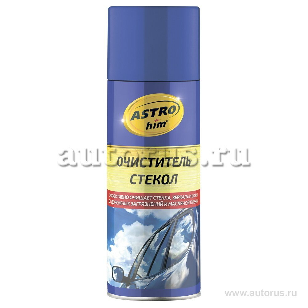Очиститель стекол, аэрозоль 520 мл astrohim ac373