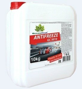 Антифриз g12 greencool gс5010 готовый (красный) 10кг