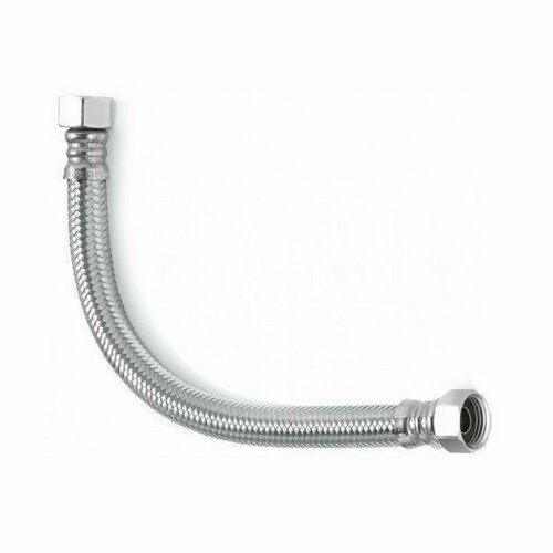 Гибкая подводка повышенной проходимости TUCAI DN13 в стальной оплетке 0.8м, 1/2